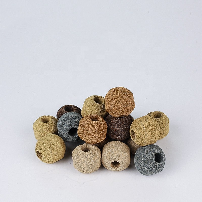 Fish Tank Filter Material Nano Quartz Brick Bacteria House Ceramic Ring Filter Stone Water Purification Filter Material