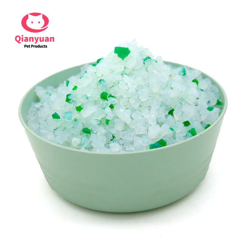 Dust-free Oem Bsci Factory Directly Sell Non-clumping Wholesale Crystal Cat Litter Highly Absorbent Silica Gel Cat Litter