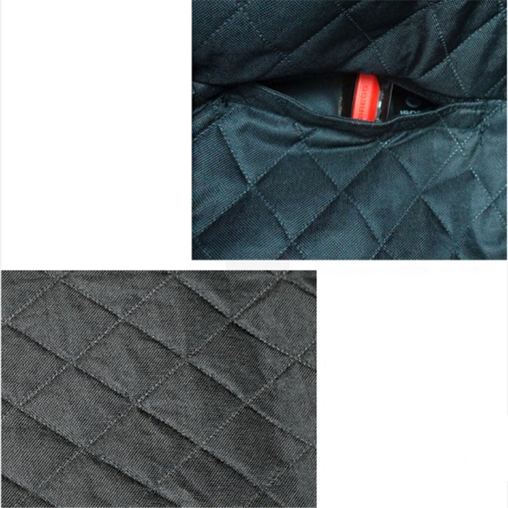 FREE SAMPLE Hot Sale Black Waterproof Non Slip NonSlip Backing Protector Belt Back Seat Medium Small Dogs Pet Car Seat Cover