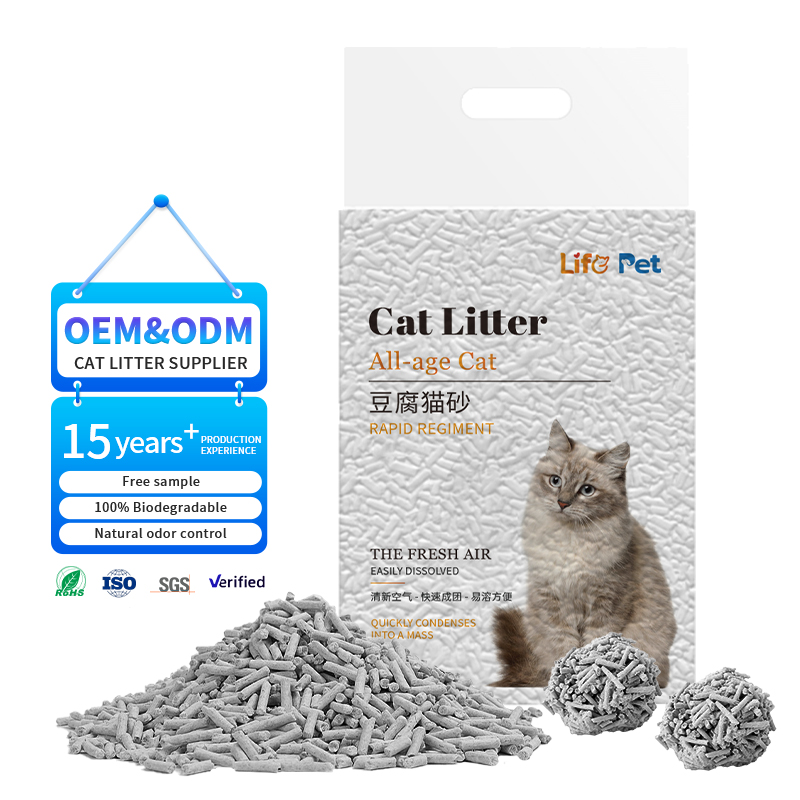 2024 New Innovation Tofu Soya Cat Litter 10 Kg Premium Tofu Cat Litter Sand