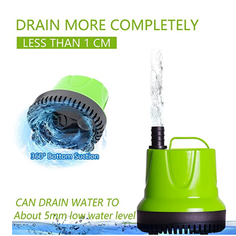 Zaohetian 6W 12W 25W 40W 60W 100W Bottom suction brushless fish tank pump garden fountain pump aquarium pump