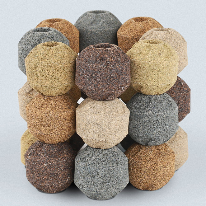 Fish Tank Filter Material Nano Quartz Brick Bacteria House Ceramic Ring Filter Stone Water Purification Filter Material