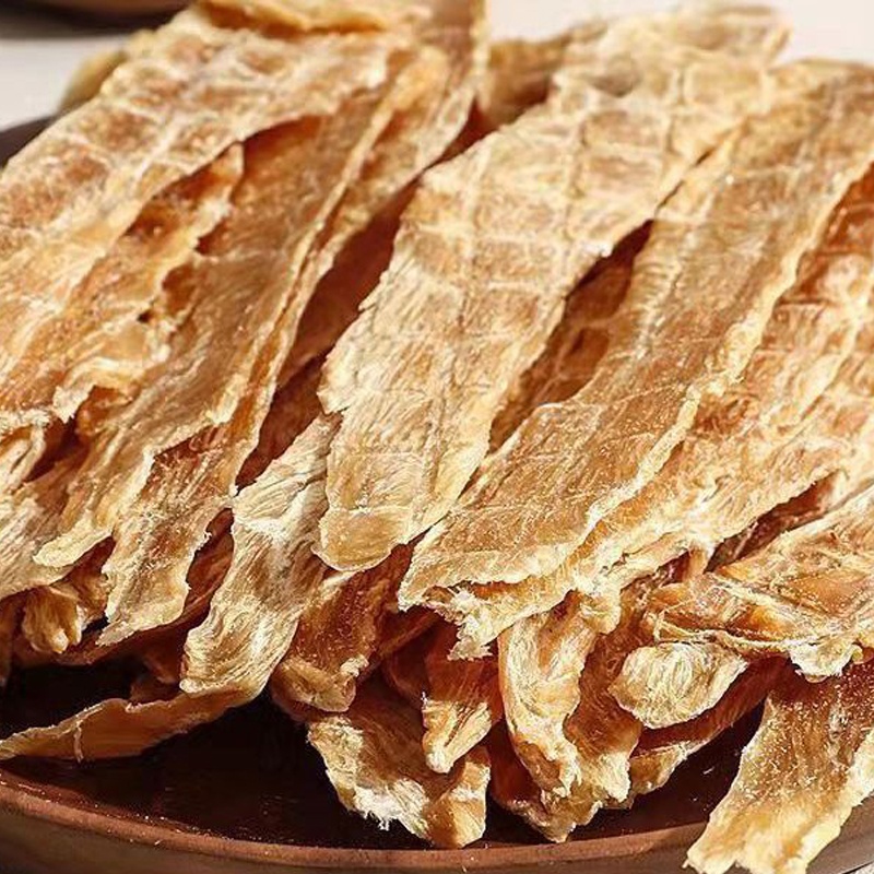 Wholesale of pet snacks Dried chicken breast strips Dog Treat dog food Pure meat without additives cat snack