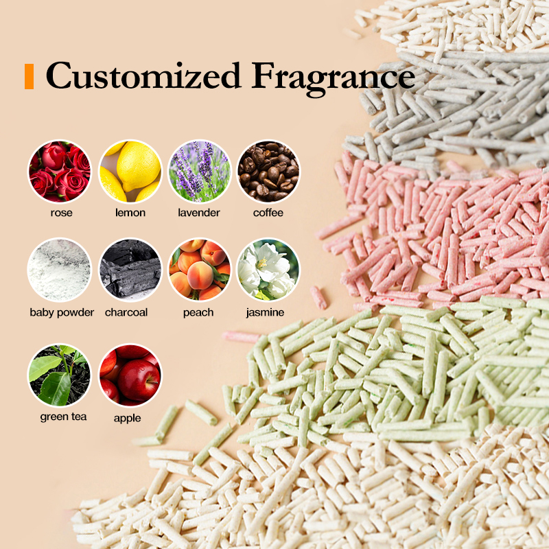 cat litter wholesale Bulk Clumping Flushable tofu cat litter buy free samples 10l natural oem sample