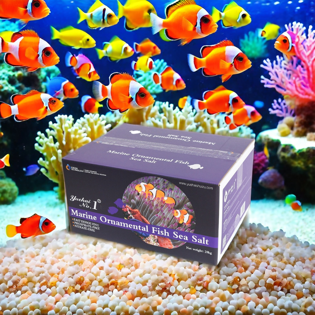 High Quality For Home Pet Store Wholesale 20KG Per Box Package OEM aquarium Marine fish tank sea salt