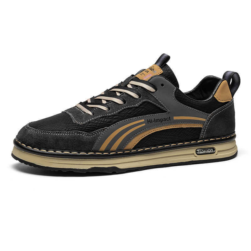 High Quality Mens shoes summer versatile casual flat shoes mens high-end sense mesh soft sole sports running Forrest Gump shoes T241126