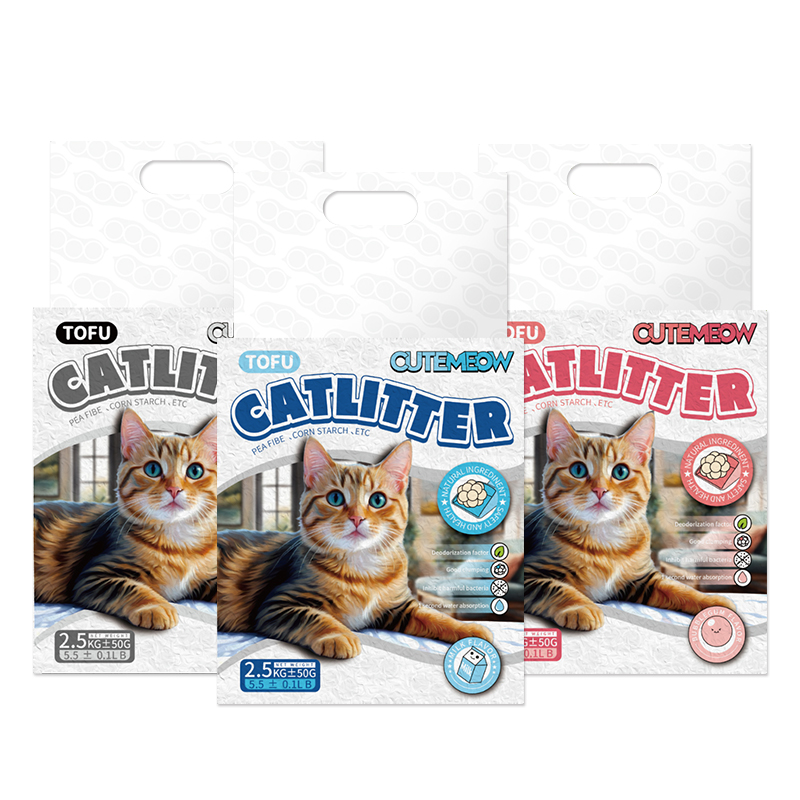 Tofu Cat Sand Biodegradable Natural Plant Tofu Cat Litter