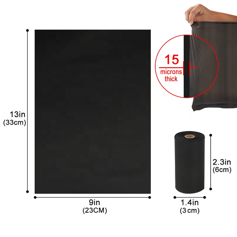 100 biodegradable cornstarch bpi certified dog poo waste bag poop bag scented doggy poo bags