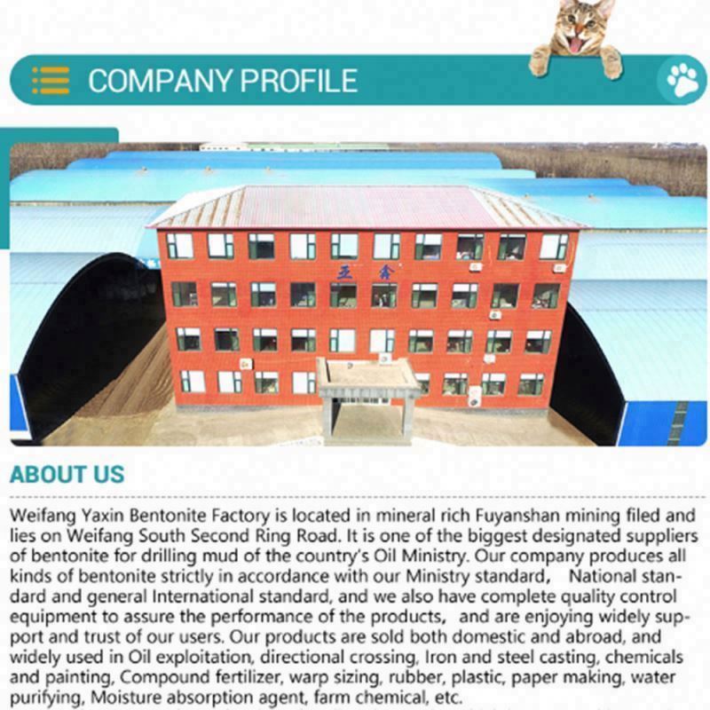 Professional Cat Litter Manufacturing Bentonite Cat Litter Raw Ore Best Clean Bentonite Cat Litter Sand
