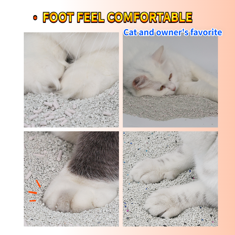 Good deodorization effect 3 seconds agglomerate strongly wrapped excrement best automatic cat litter