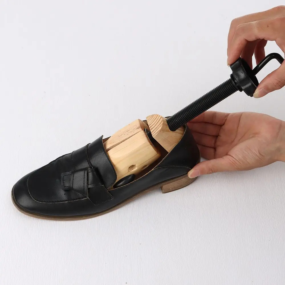 Shoe care shoe accessories household items flat pump boot expander shoe stretcher adjustable wood 241126