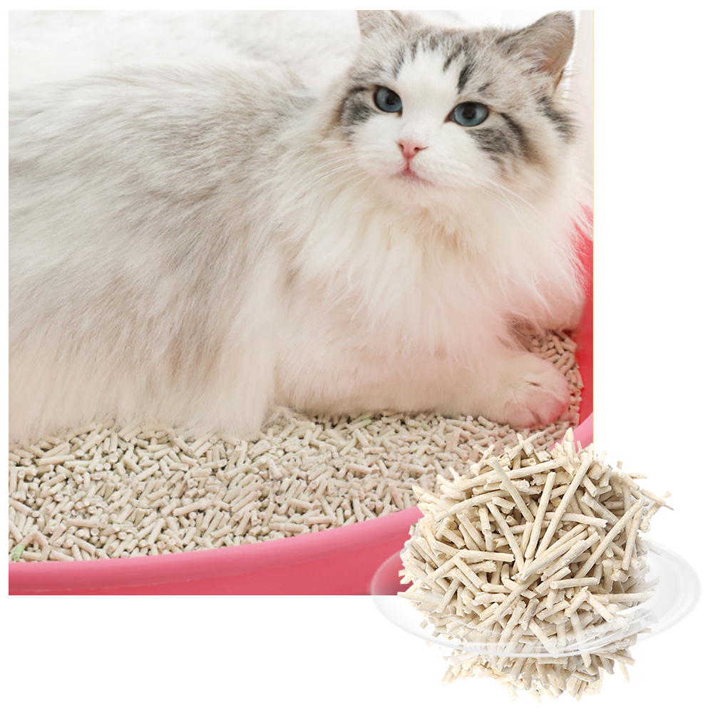 Flushable,ultra Absorbent and Fast Drying,solubility in Water,tofu Cat Litter Clumping TOFU