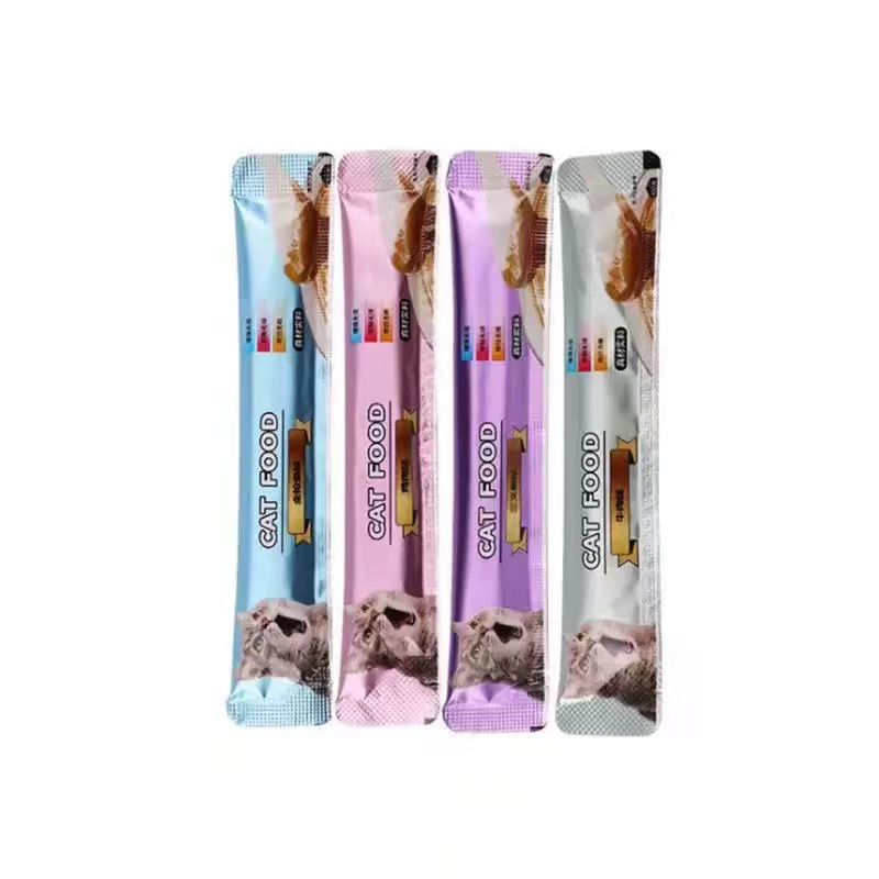 Wholesale Fresh Wet Pet Food Snacks Cat Nutritious Strips Food Cat Treat Stick
