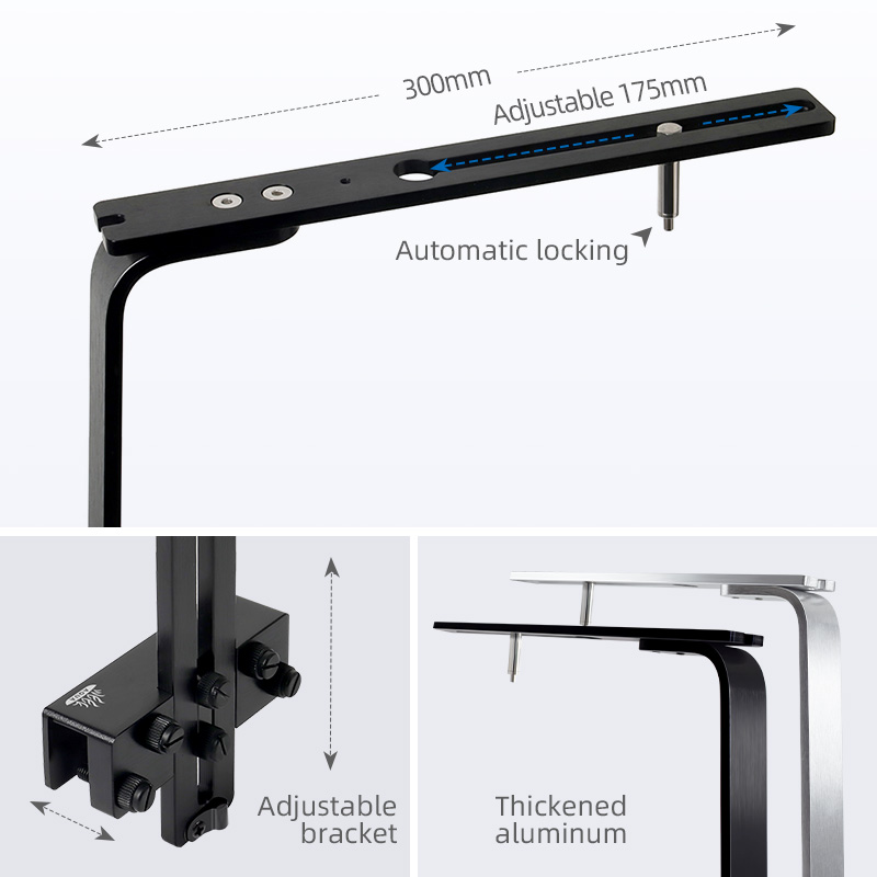 WEEKAQUA DJ-L-20B led aquarium arm hanger aluminum alloy diy aquarium light stand