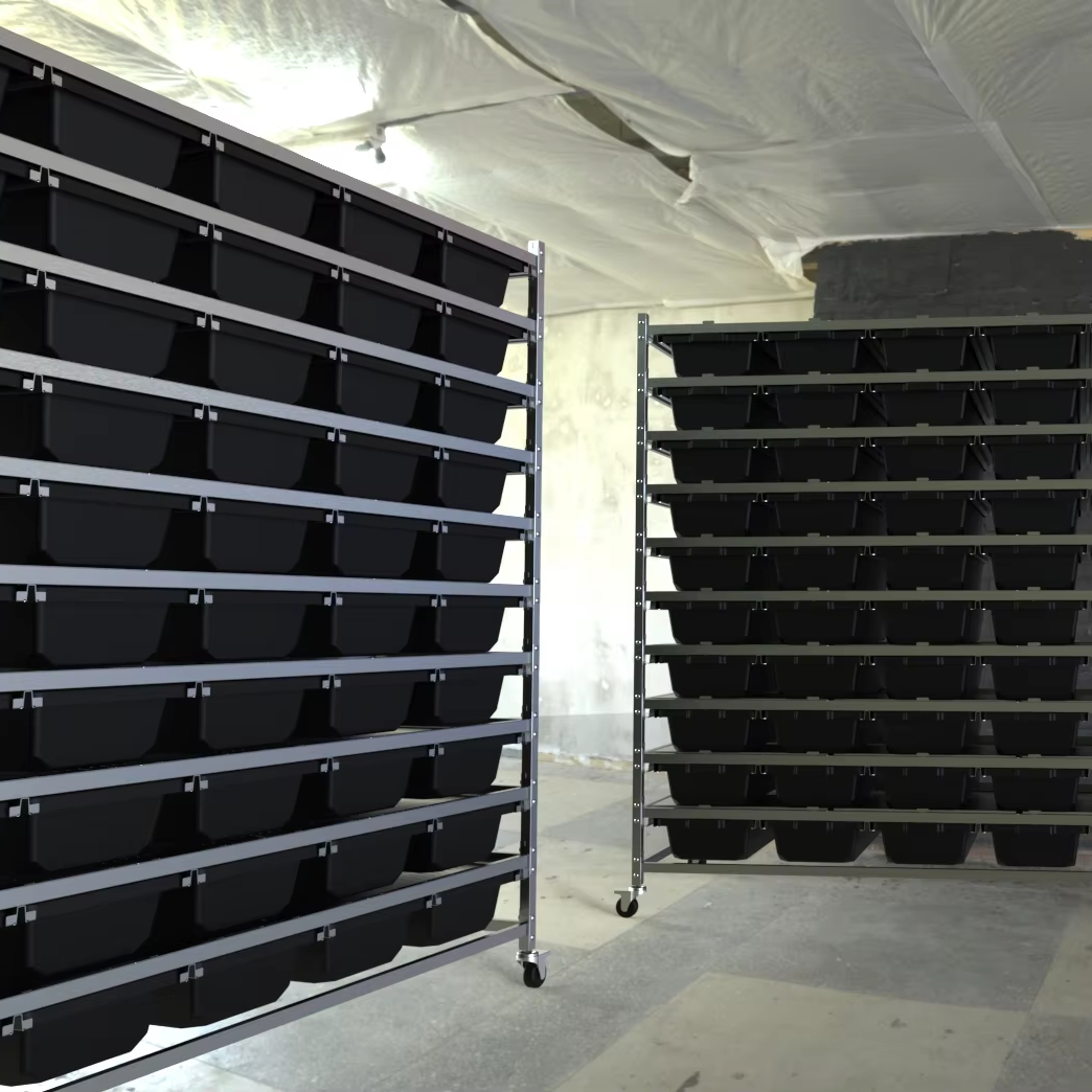 Flat packed reptile Snake Rack Snake Breeding Rack for pet cages