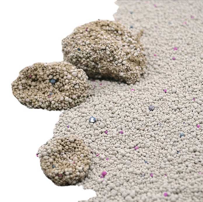factory direct supply dust-free Yi agglomerates a variety of scented bentonite cat litter