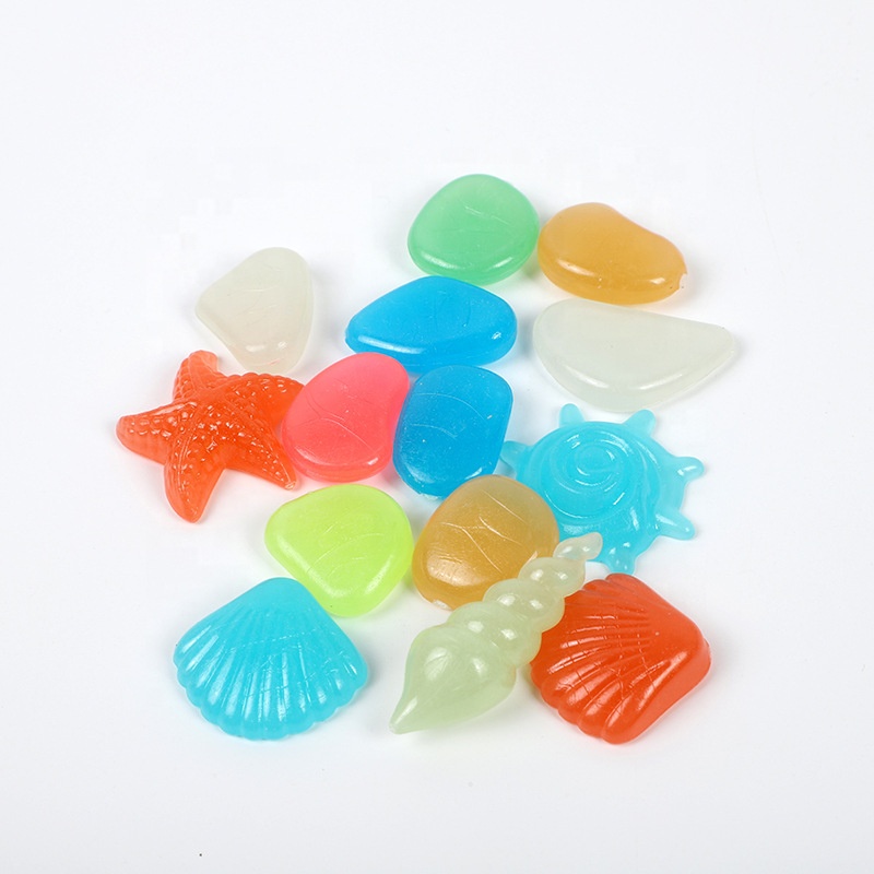 Manufacturers Wholesale Aquarium Luminous Stone Fish Pond Color Decorative Stone Landscape Stone