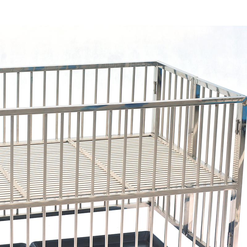 HF high quality dog cage trolley wire crate pet cage indoor metal large size animal cages