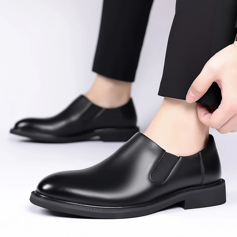 Italian Formal Shoes Mens Dress Shoes Business Leather Wedding Dress Man Oxford Shoes For Men Office Scarpe Uomo Eleganti 241126