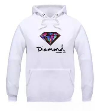 Diamond supply co men hoodie women street fleece warm sweatshirt winter autumn fashion hip hop pullover