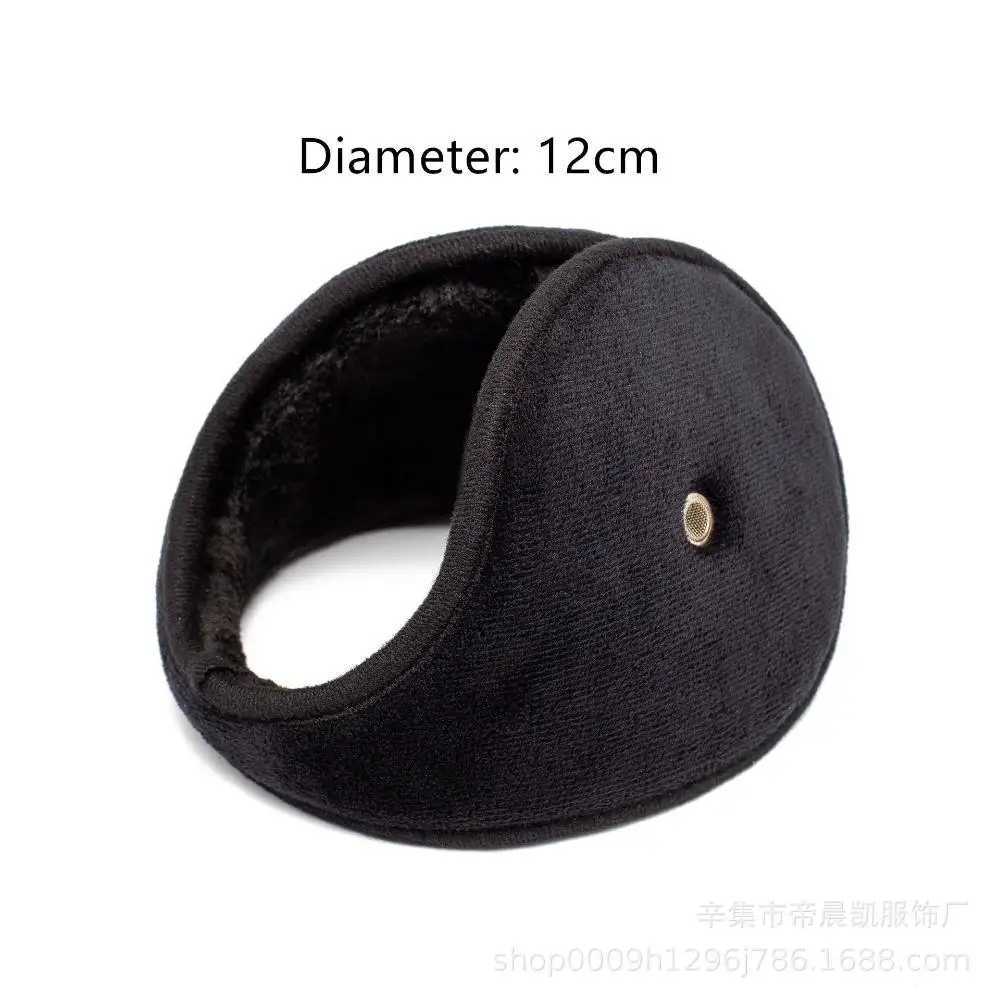 Mens earmuffs winter earmuffs wool heater unisex plush earmuffs headband W/Loudspeaker hole W241126