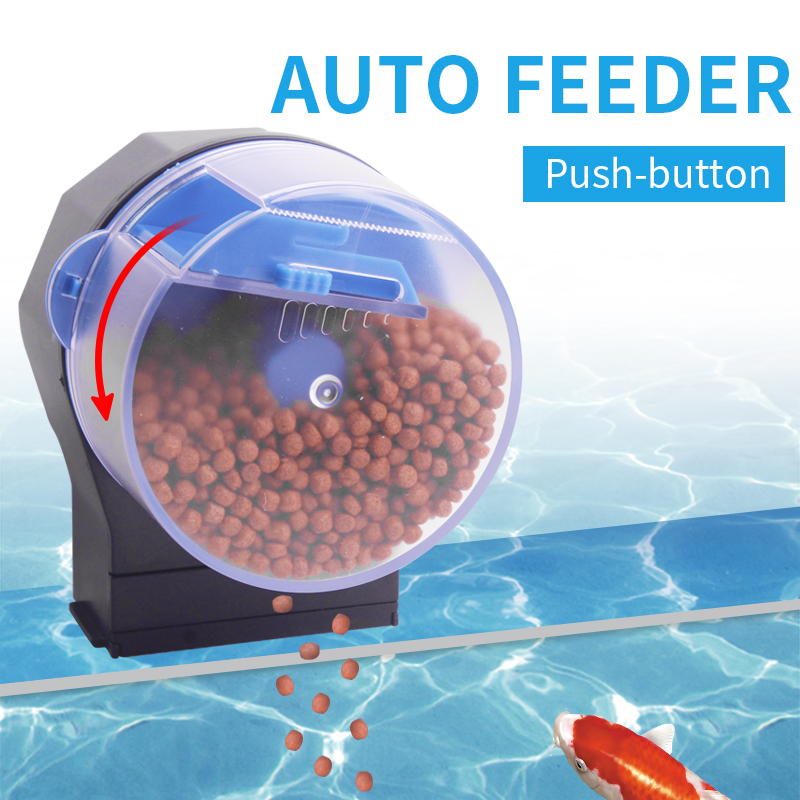 Automatic Fish Feeder Koi auto feeder pond for Aquarium Fish Tank