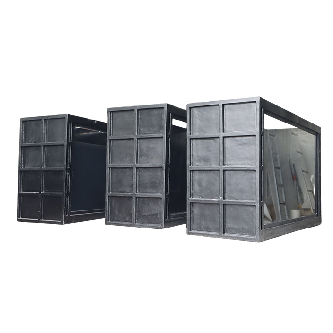 fishfrp 2023 outdoor top quality fiberglass shrimp aquaculture equipment mermaid fish cage boxes pond pots tanks