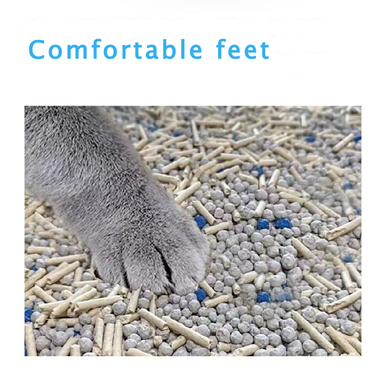Factory direct sales mixed tofu cat litter 5kg10kg20kg deodorizing absorbent mixed cat litter