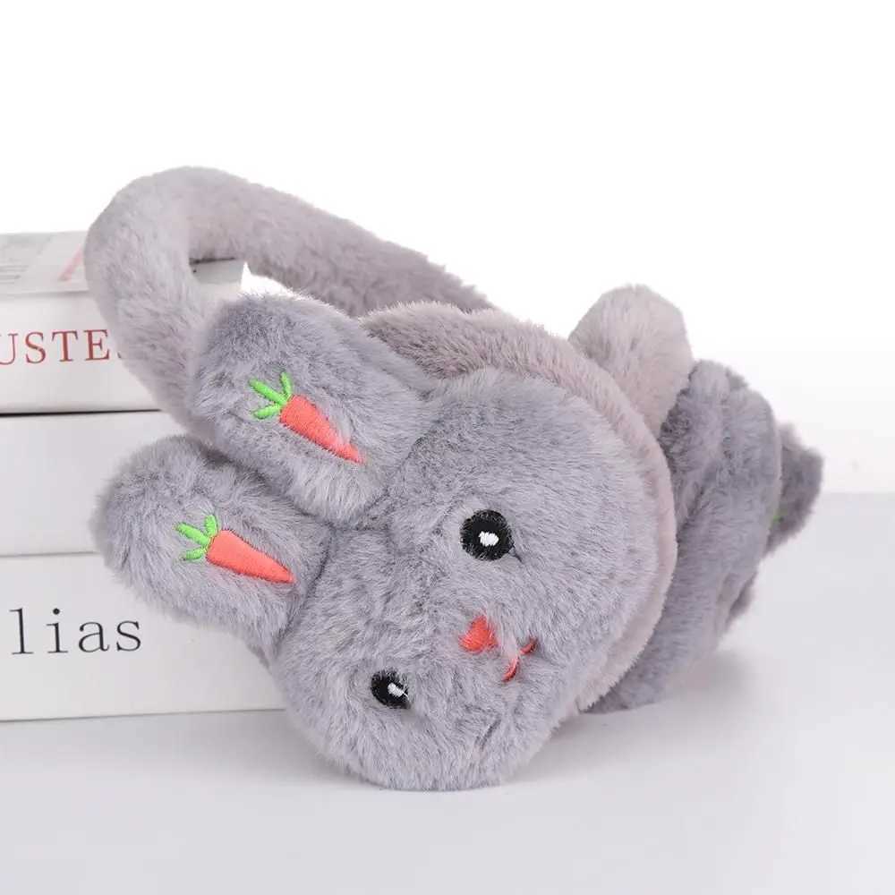 Cartoon Rabbit Winter Warm Earmuffs Plush Thick Soft Ear Cover Ear Protection Warmth Ear Muffs For Aldult KidsXJ241126