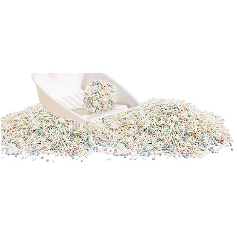 Pet Supplies Bulk Low Dust Tofu Sand Cat Polymer Tofu Cat Litter Sand Tidy Mixed Tofu Cat Litter