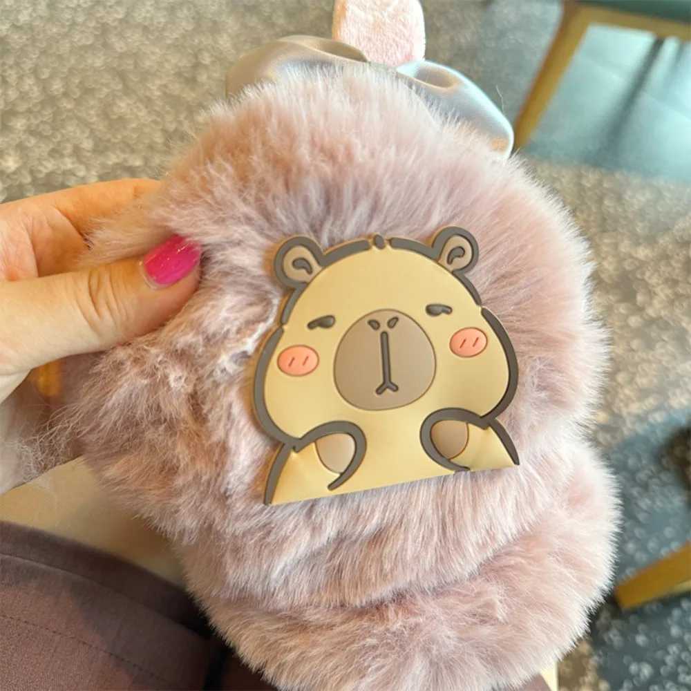 Cute and plush Capybara earmuffs for women comfortable and adjustable earmuffs warm earmuffs winter Capybara earmuffs W241126