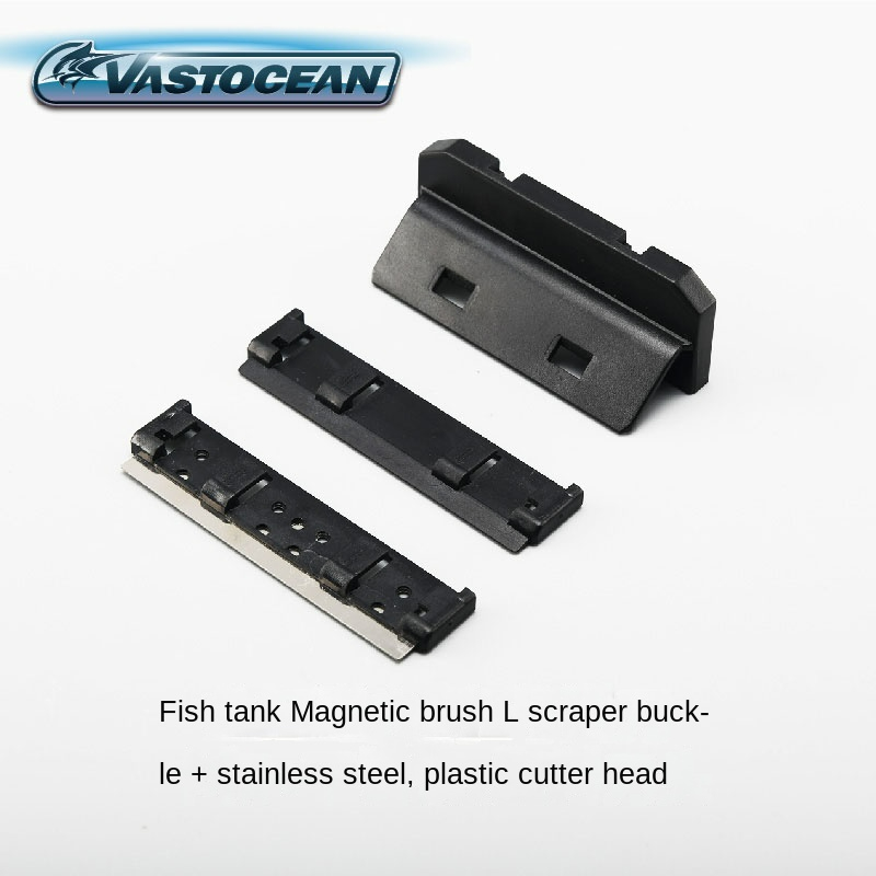 Aquarium fish tank glass cleaning magnetic suspension brush strong algae scraper