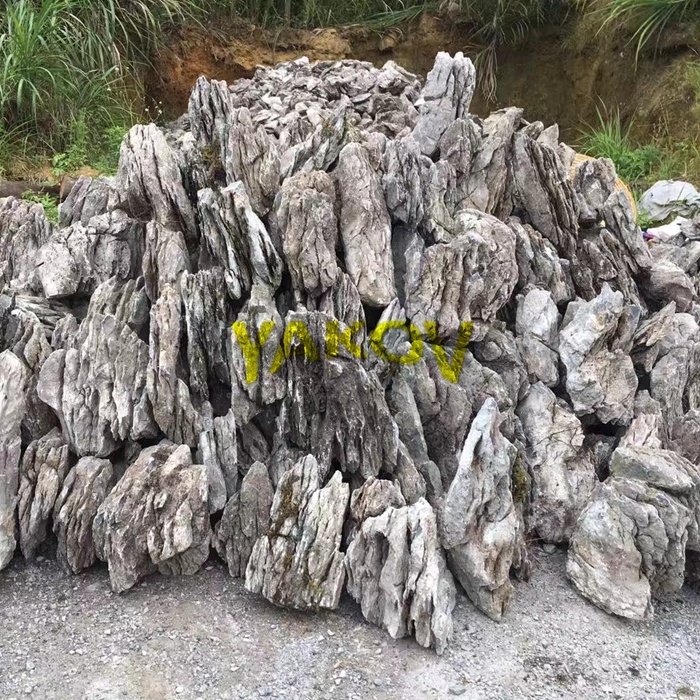 best quality fish tank aquarium decoration Seiryu stone rocks