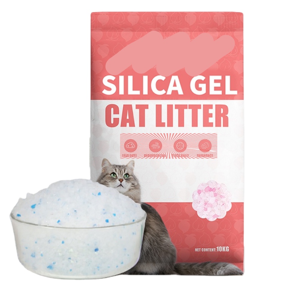 fast clean silicone wholesale sale cheapest oem crystal silica gel cat litter sand no dust fine wholesale sale cheapest oem crys