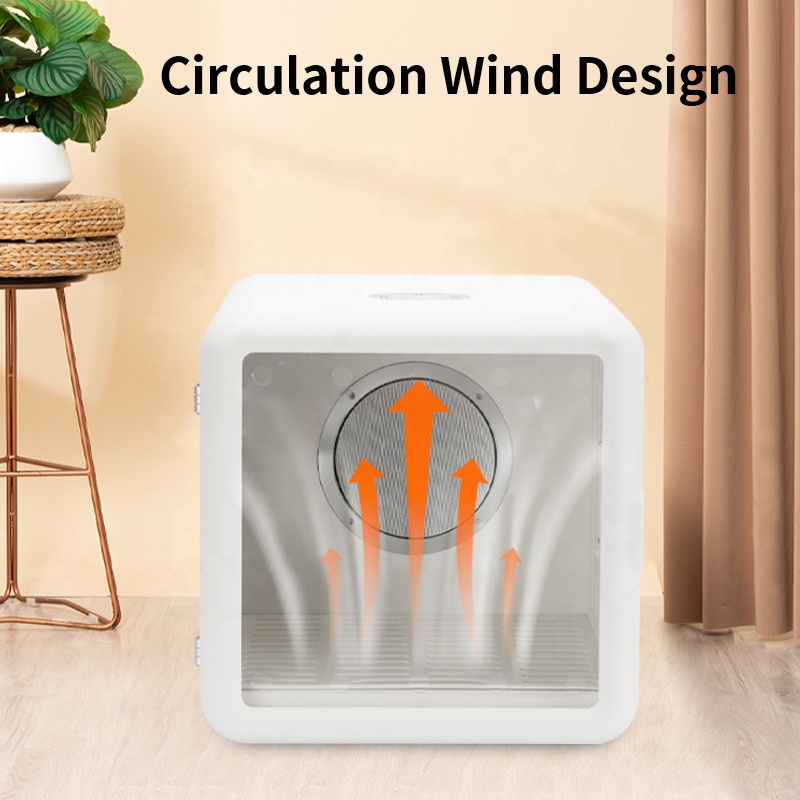 Top Selling 65L Pet Hair Blowing Dryer Machine Household 50dB Silent Automatic Smart Dog Cat Pet Room Dryer Box FCC PSE