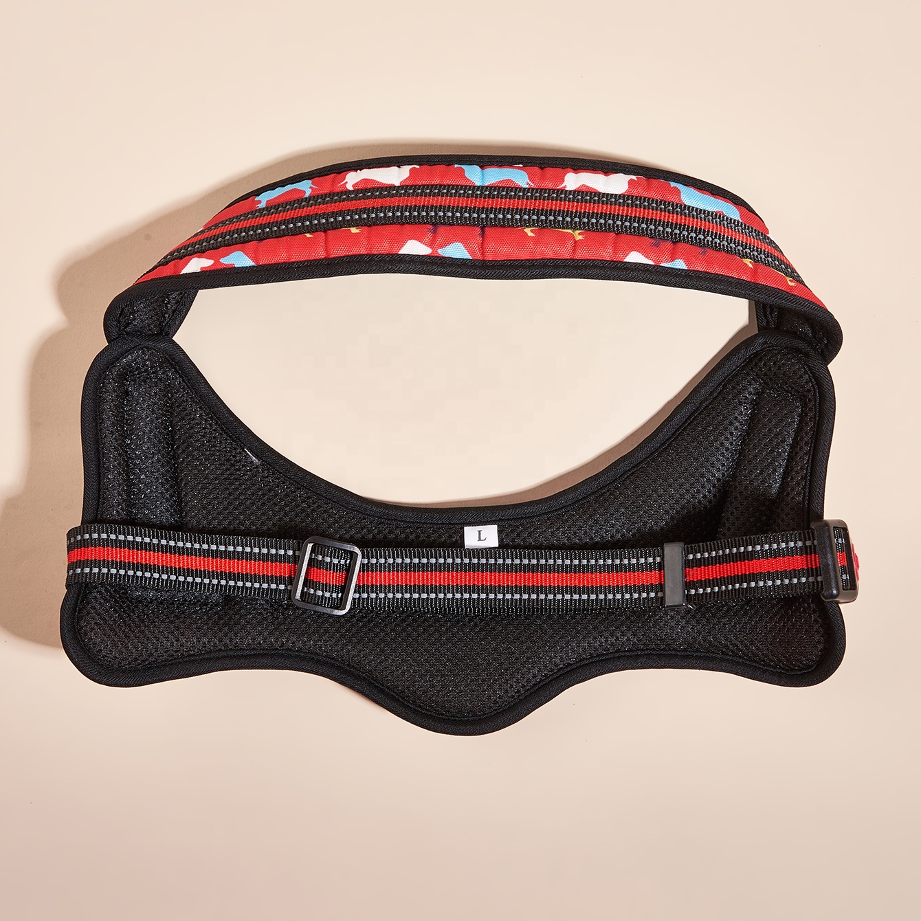 MIDEPET New Arrives No Pull Dog Harness Adjustable Gentle Comfortable Large Training No Pull Tactical Dog Vest Harness RIBBONS
