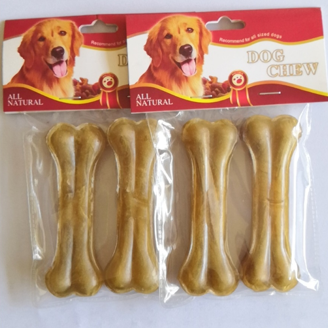 Different Size Compressed Beefhide Sticks Rawhide Pressed Bone Sticks Rawhide Dog Chew Bone