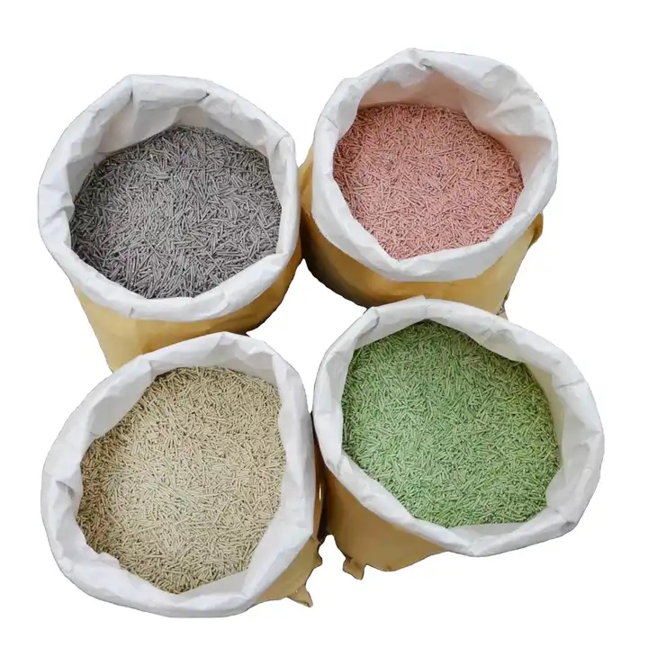No stick bottom clumping fast cheaper cat litter tofu high water absorption bentonite tofu for cat litter