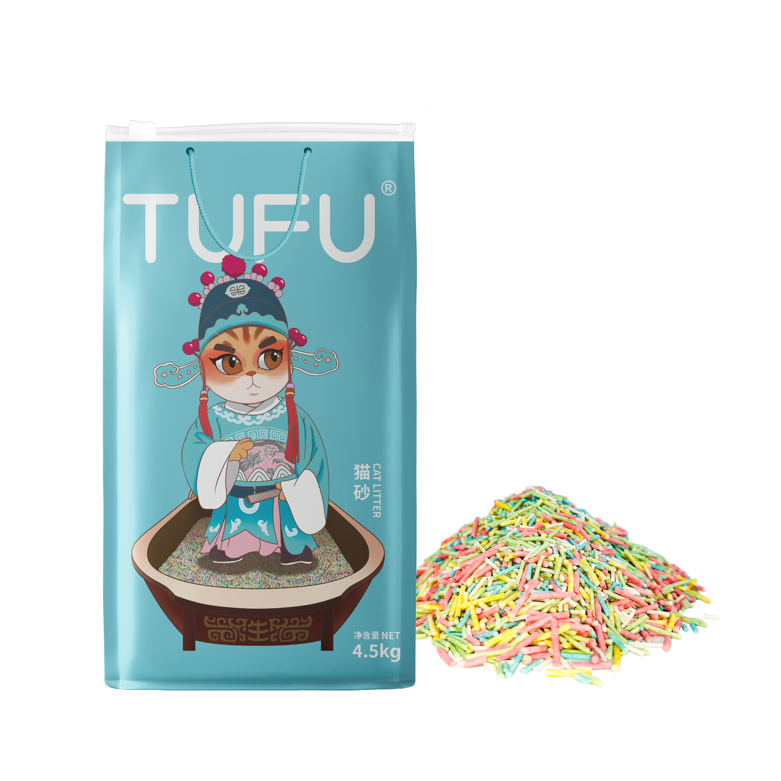 Low Dust Tracking Sturdiness 5 in 1 3 in 1 Biodegradable Mixed Tofu Cat Sand Litter