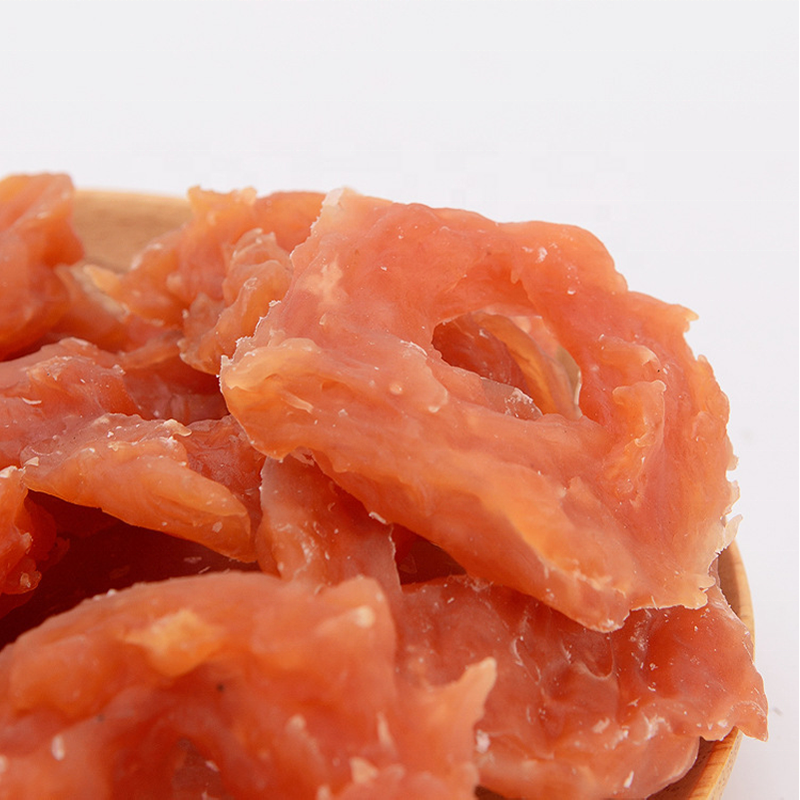 Pet dried snacks duck breast chicken breast slices meat strips dog snacks molar teeth training rewards wholesale distribution
