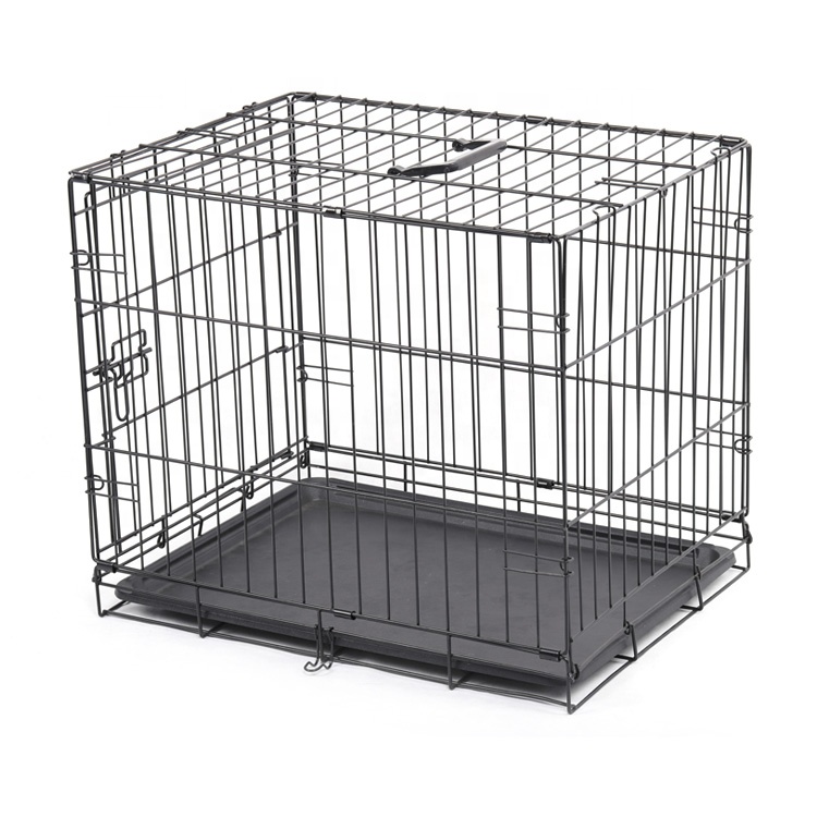 Professional Factory Customized Powder Coated Foldable Metal Wire Dog Cage For Pet