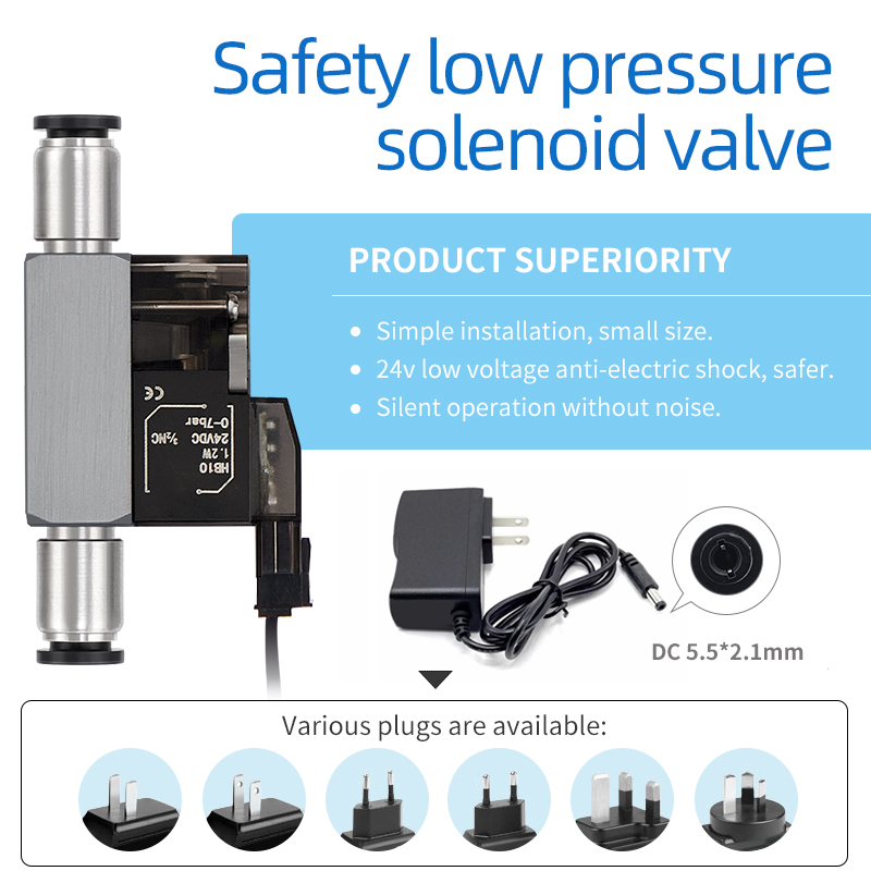 Safe Low CO2 Solenoid Valve Timer Control Quick Plug App Controller CO2 System Equipment Aluminium Alloy Fish Tank Accessories
