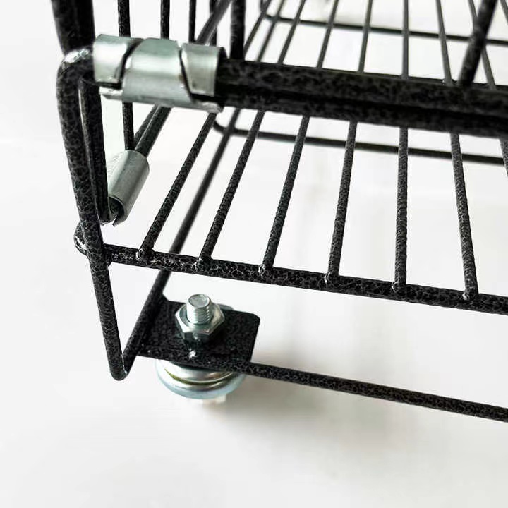 Wire Mesh Outdoor Cat Cages For Cats Breeding With Wheels
