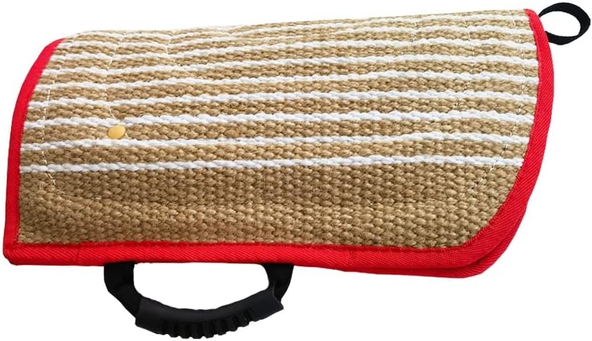 Dog Bite Sleeve Training Protection Arm Jute Chew Tug Toy for K9 Work Dog Pitbull German Shepherd Puppy Young Dogs Jump Training