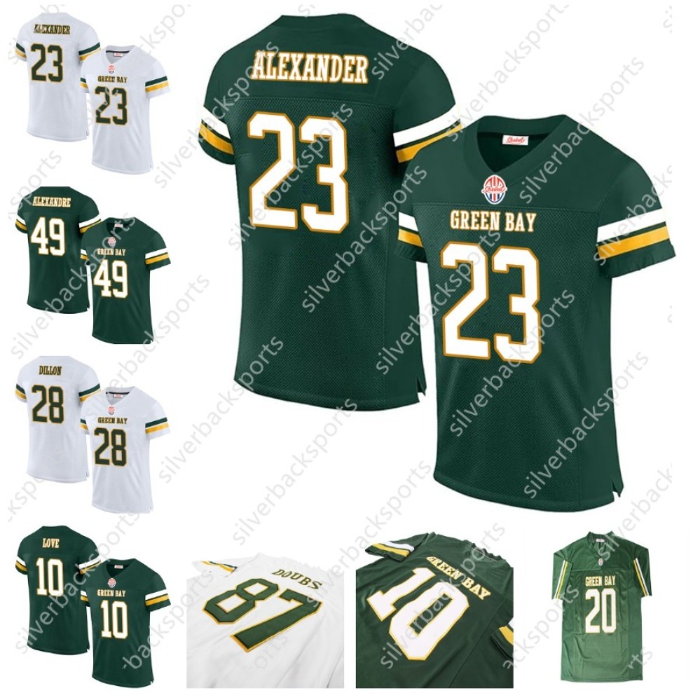 10 Love 2024 DIY 12 Aaron Rogers America Game Football Jersey Personalized Your Name Any Number All ed Free Shipping This baseball uniform is a quick-