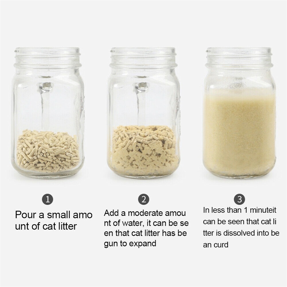 Wholesale Extra Water Absorption Made Of Eco-Friendly Material No Dust Tofu Cat Litter Sand