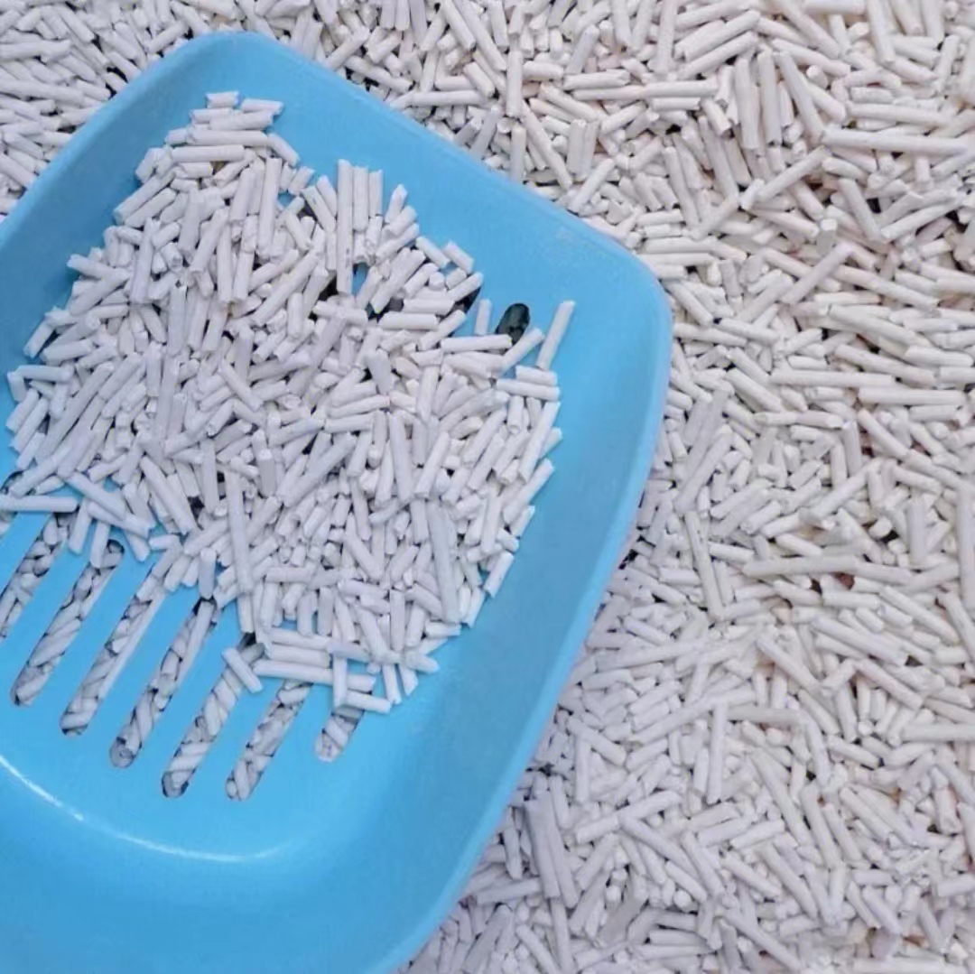 Factory Direct Wholesale 100% Natural plant toufu cat litter fast water absorption strong clumping blue Tofu Cat Litter custom