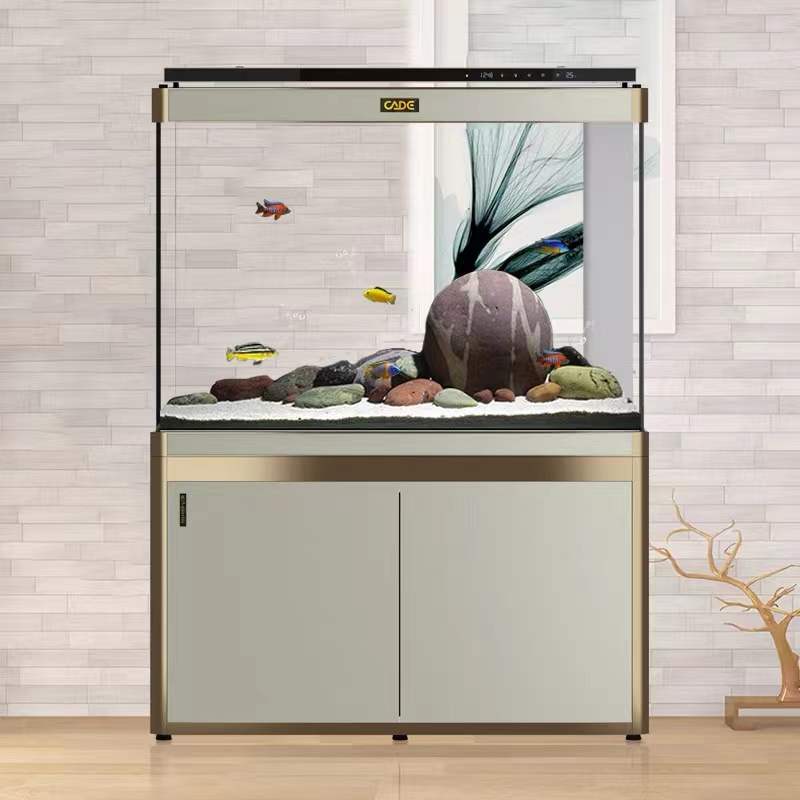 CADE KB1200 Super white glass Aquarium products large fish tank for Freshwater fish
