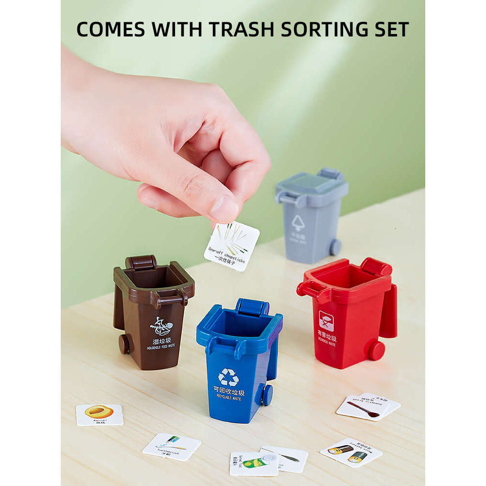 Large Sanitation Garbage Truck Transportation Classification Engineering Vehicle Alloy Metal Car Model Sound Light Children Toys