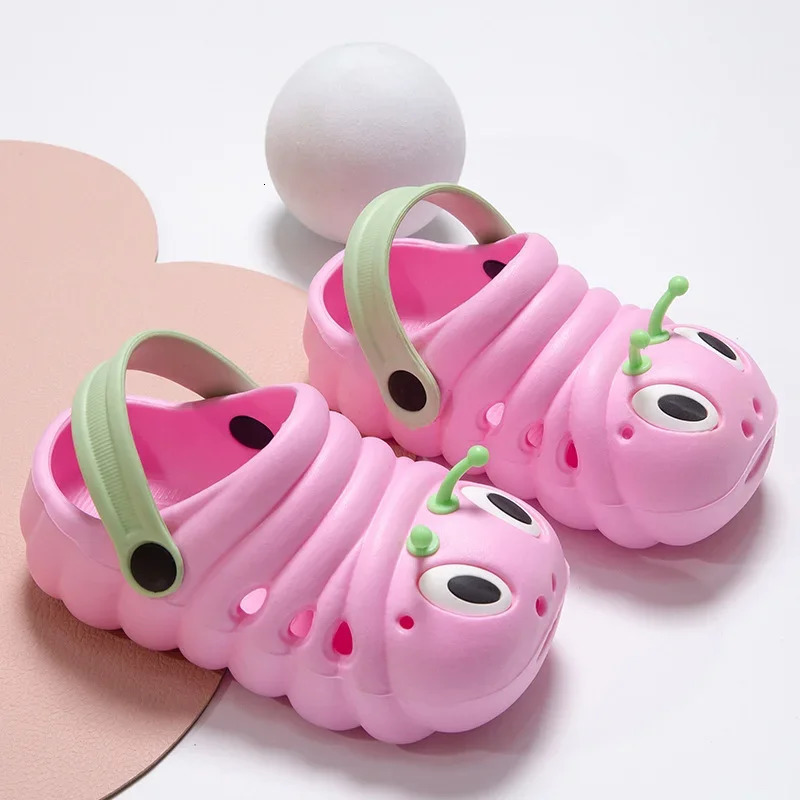 Children Garden Shoes Cute Cartoon Beach Sandals Babies Summer Slippers High Quality Kids Slippers Flip Shoes 240424